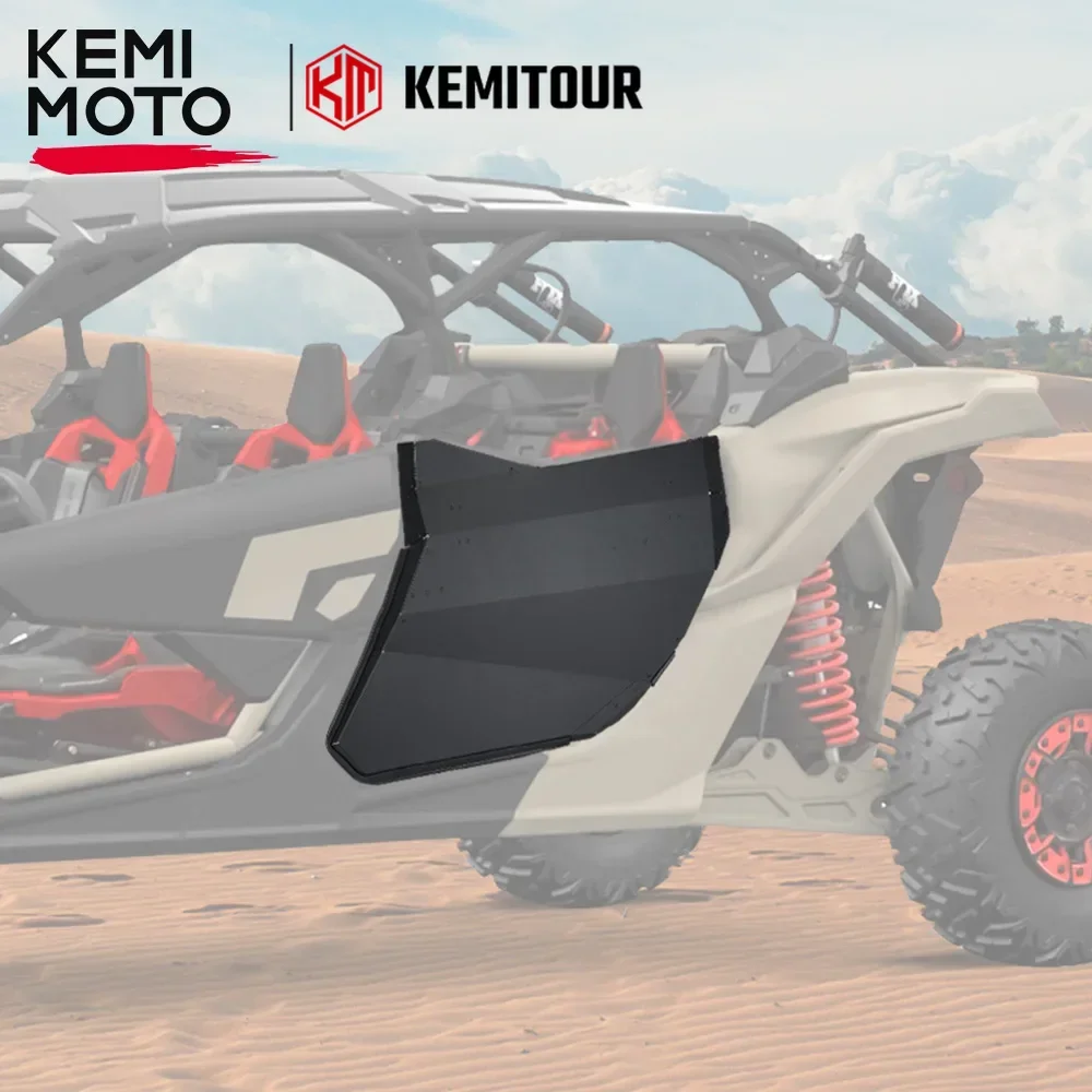 

KEMIMOTO UTV Aluminum Rear Full Doors Compatible with Can-am Maverick X3 Max 4x4 XRS XDS DS RS XMR Turbo DPS 4 Doors 715004753