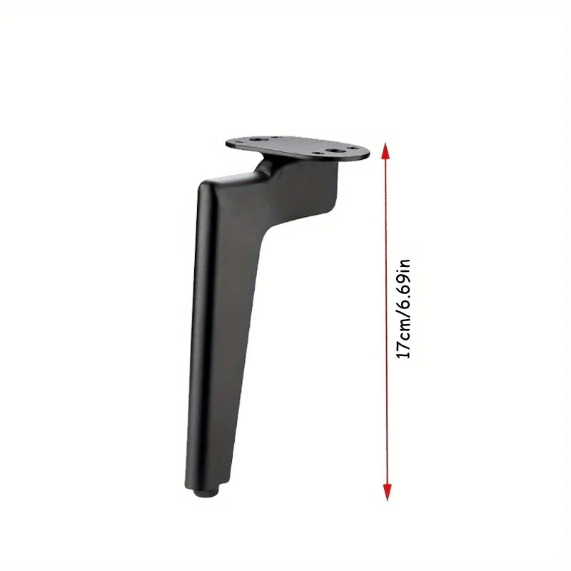 4pcs DIY Furniture Leg for Cabinet TV Cabinet Drawers Bedside Table Load Legs Metal Leg