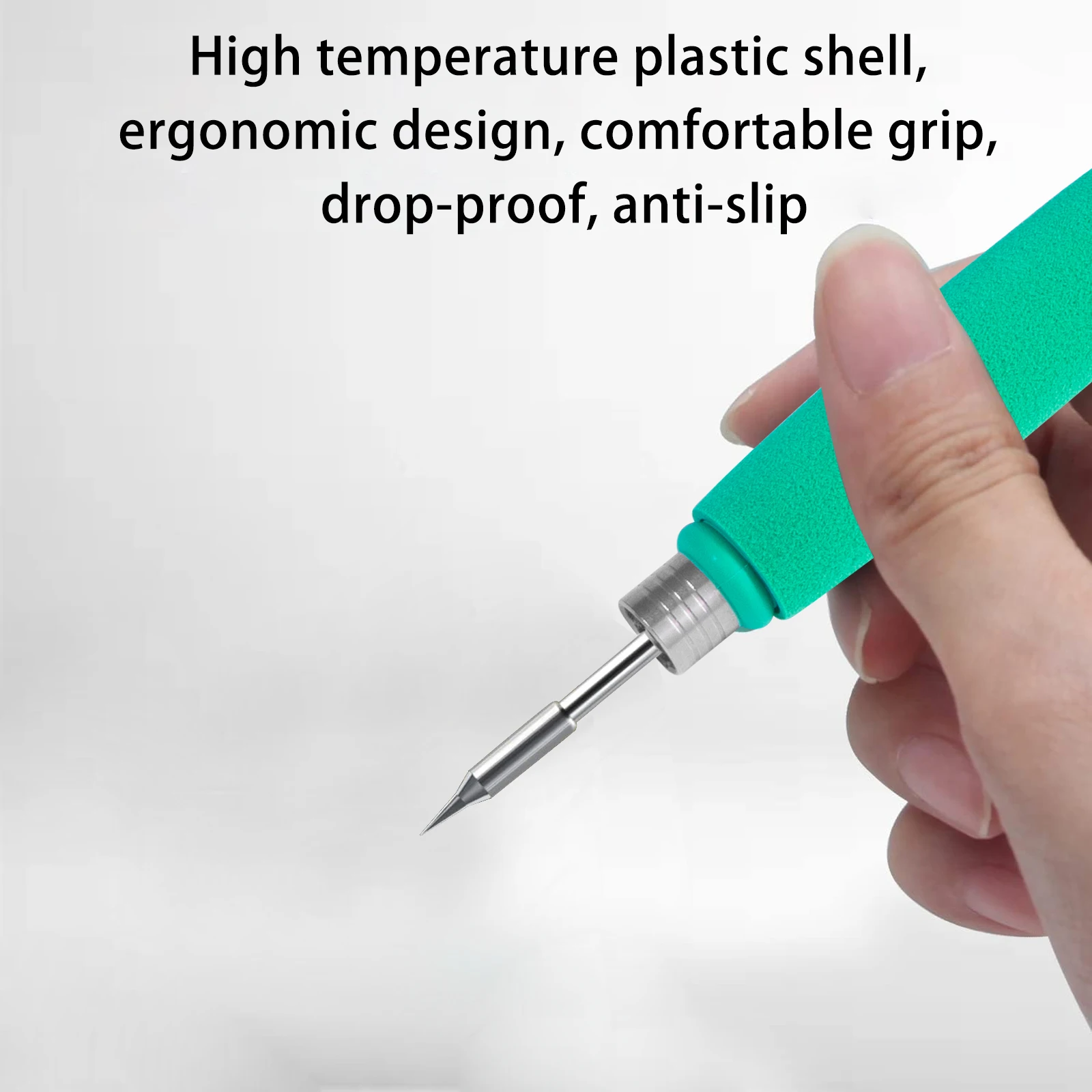 Universal 5/6 Pin Soldering Iron Handle Replacement, Compatible with JBC C115 C210 C245 Tips T115 T210 T245 Precision Welding St