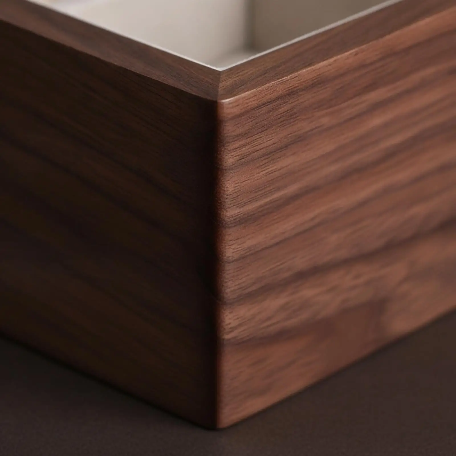 Dustproof Wood Jewelry Box Organizer with Compartments and Pockets for Vanity Table Accessories