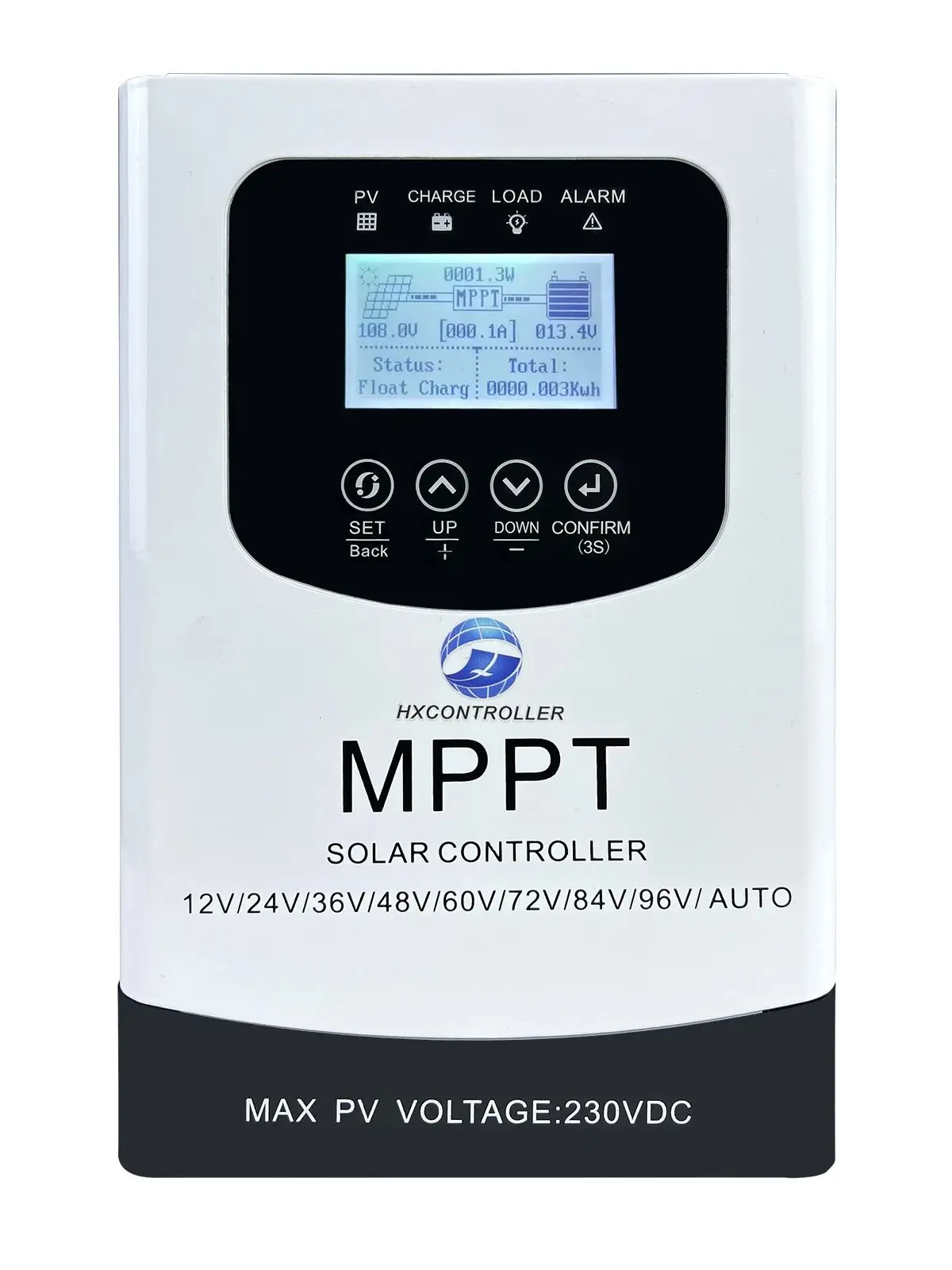 HXCONTROLLER 40A 60A 80A 100A MPPT Solar Laadregelaar 230VDC Voor 12V 24V 48V 60V 72V 96V Lifepo4 Lithium GEL Lood-zuur - afbeelding 2