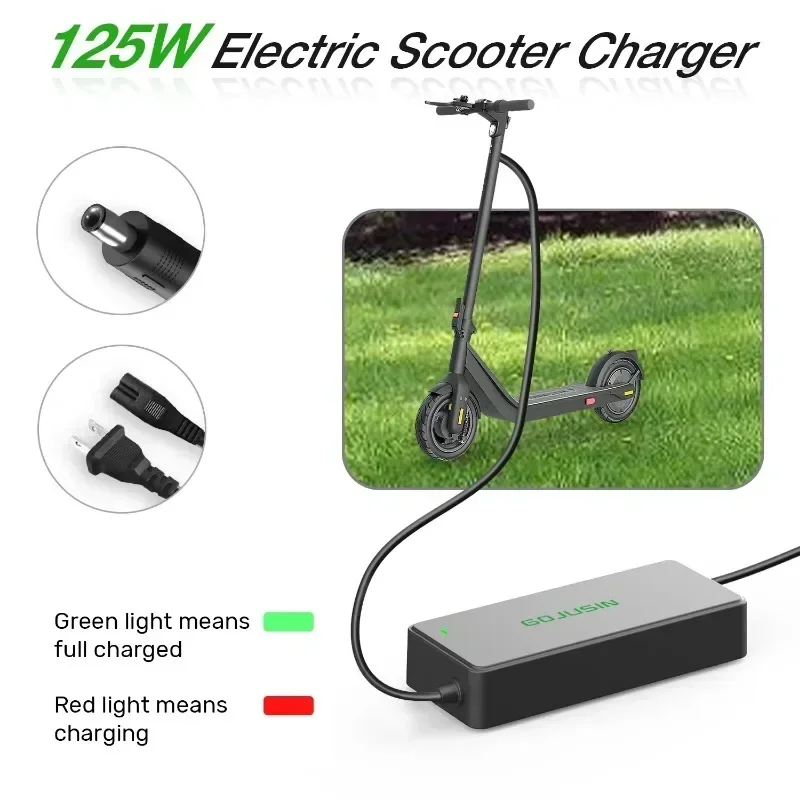 125W 67.2V 2A DC Electric Scooter Power Charger For Jetson GOTRAX Electric Bike Charger Adapter Diameter 5.5 * 2.1mm E-Bike Part