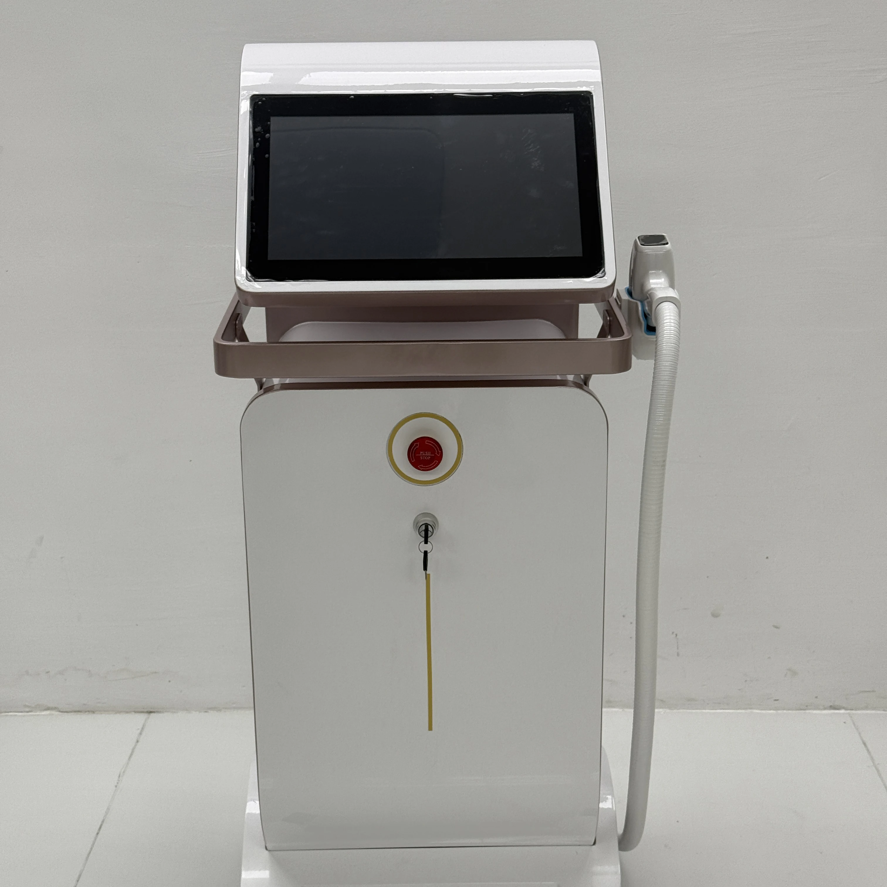 

4000W Alexandrite Diode Laser Hair Removal Device 4-Wavelength 755/808/940/1064nm Permanent Painless Depilation for Home Use