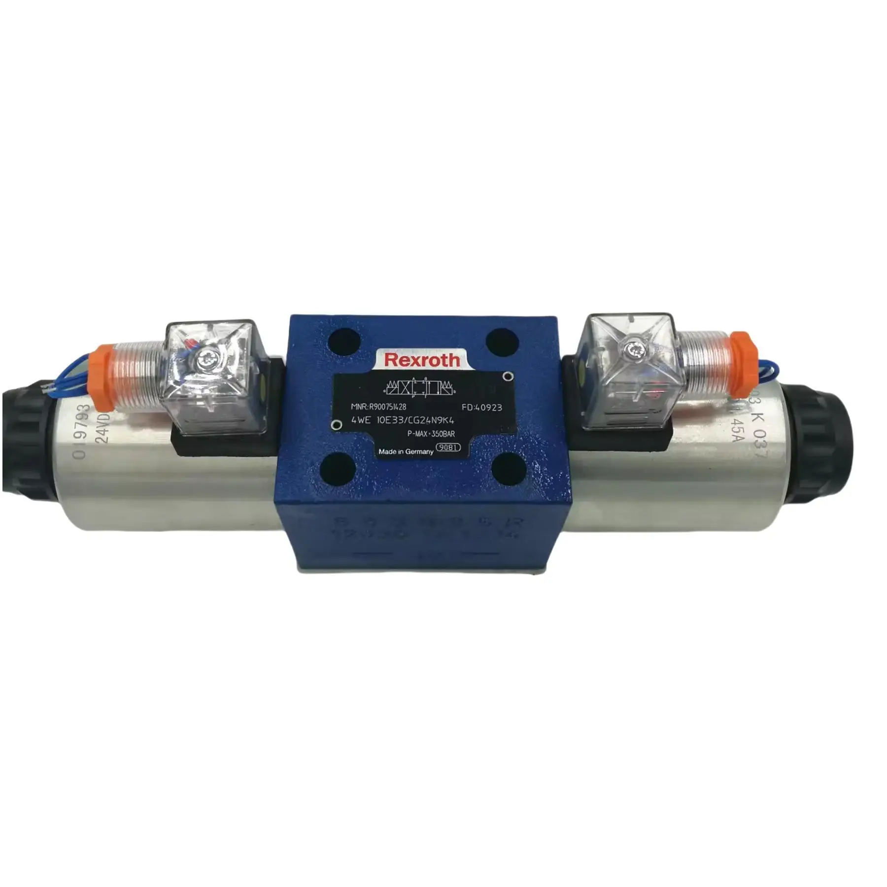 

Rexroth Solenoid Valve 4WE10D50/EG24N9K4/M R901278760 Directional Valve