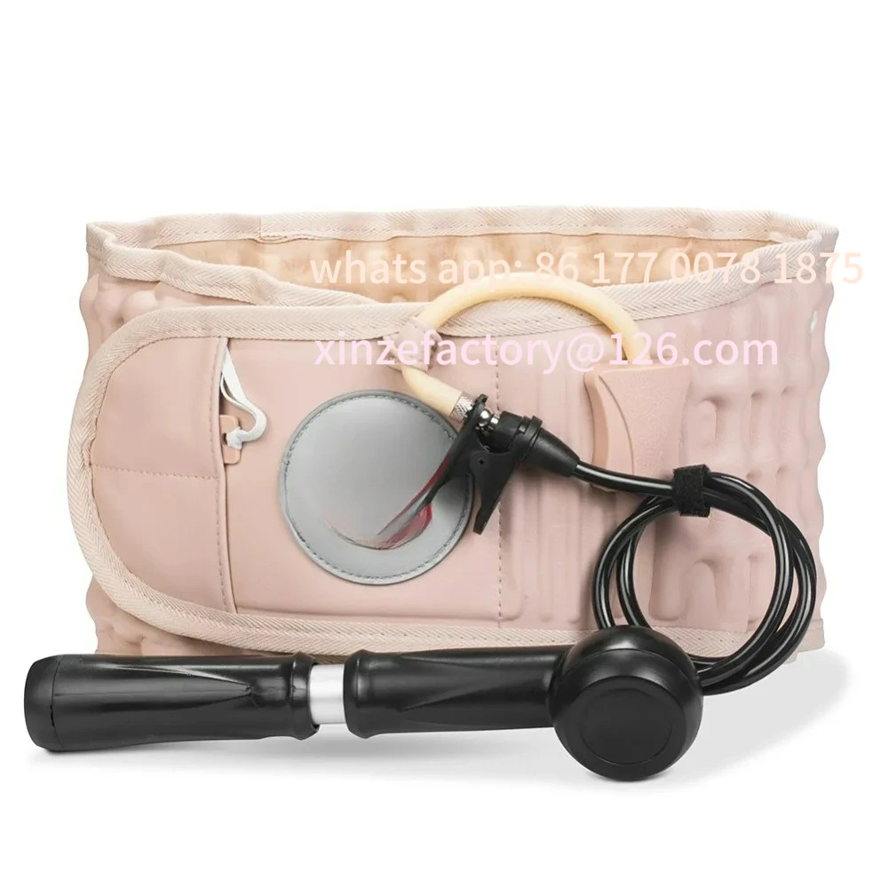 

Customizable Back Decompression Lumbar Support Belt Waist Air Traction Brace Spinal Back Relief Belt Backache Pain Release