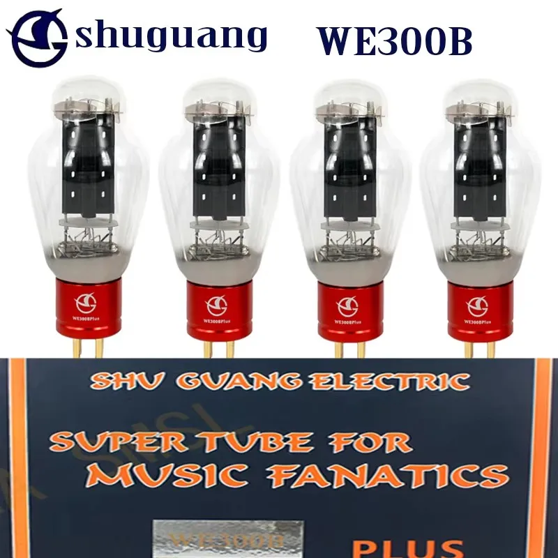 Shuguang WE300B 300B PLUS Vacuum Tube Replace WE300B 300BN 300BT 4300B 7300B 300B HIFI Audio Valve Electron Tube Amplifier Diy