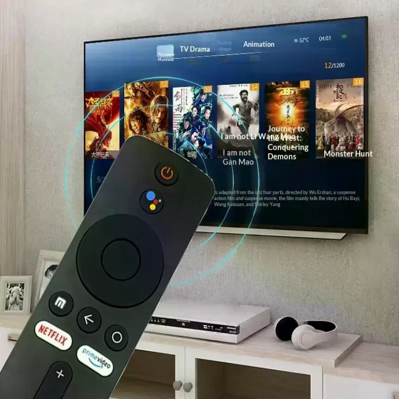 Bluetooth Voice Control With Google Assistant For MI Box S MI TV Stick 4K Smart TV 4X Android
