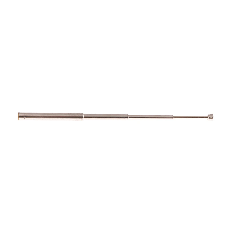 108MM Length 4436-4 Section Telescoping Stainless Steel AM FM Radio TV Car Remote Control Optical Hole Rod Antenna