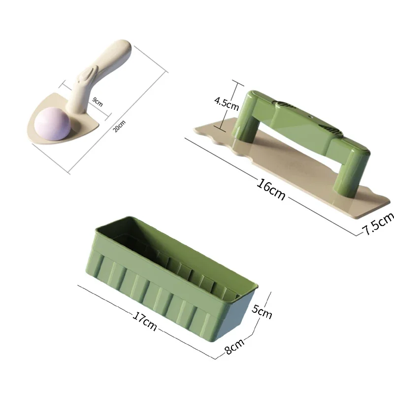 Kinderen Strand Speelgoed Schop Zandbak Kasteel Gebouw Zand Bakstenen Muren Mallen Gereedschap Zomer Outdoor Games Kinderen Spelen Water Zand Speelgoed