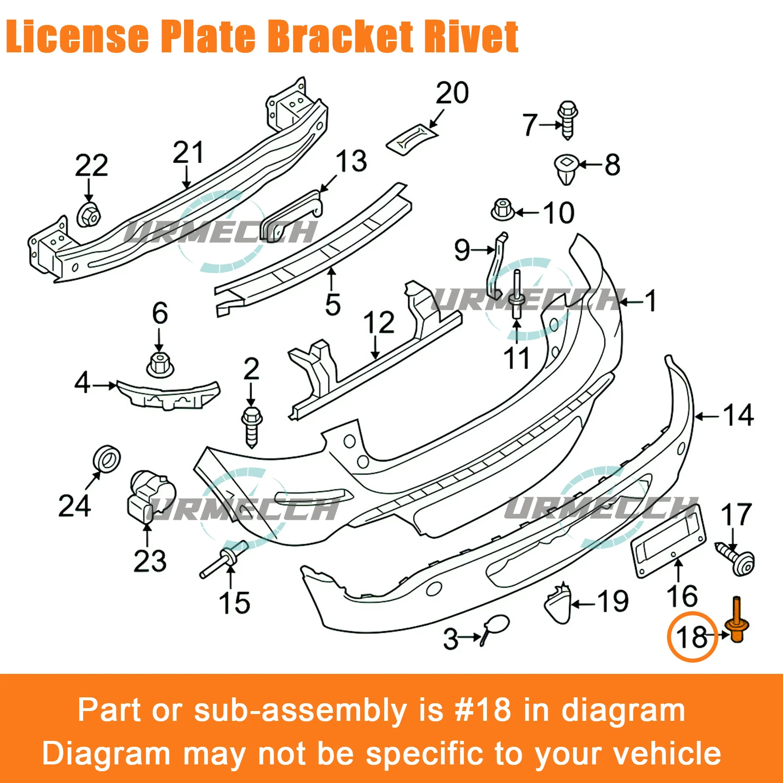 20X Bumper Cover Fender Liner Retainer Side Expanding Rivet Clip for BMW 51161881149 for Mercedes 0009903492 for VW N10259301