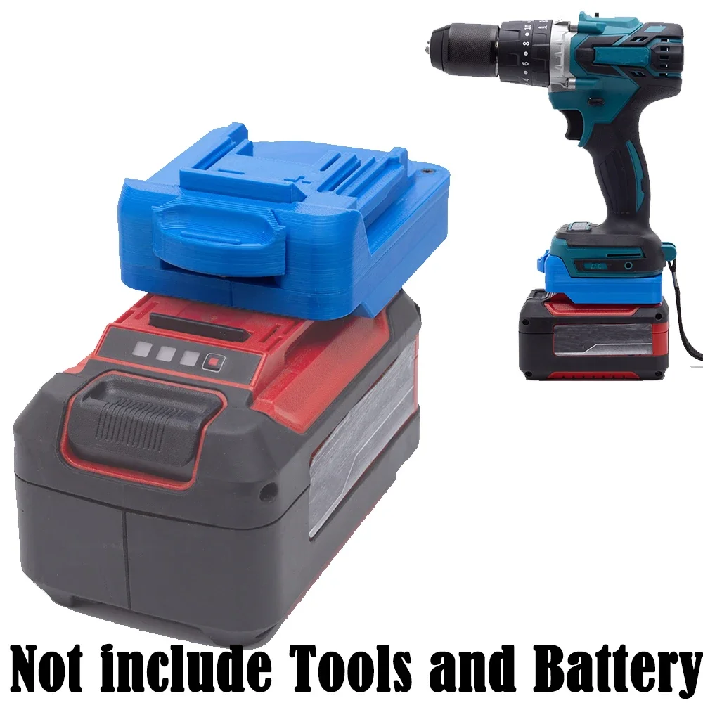 

Battery Adapter Converter For Einhell 18V Lithium To for Makita 18V Cordless Power Drill Tools (Not include tools and battery)