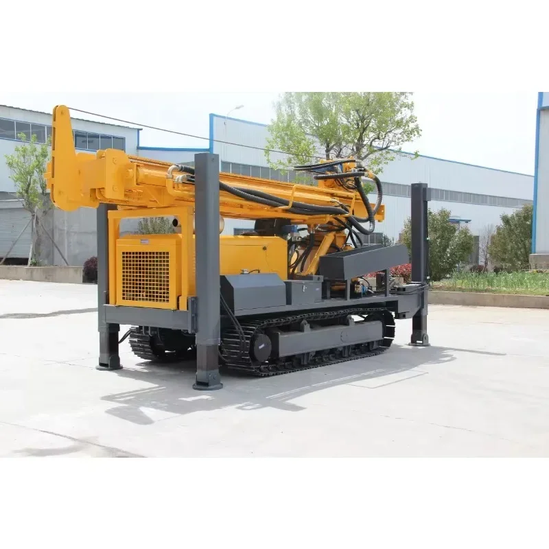 100m 400m 600m Low Price Underground Deep Water Borehole Drilling Machine /water Well Rotary Drilling Rig for Sale