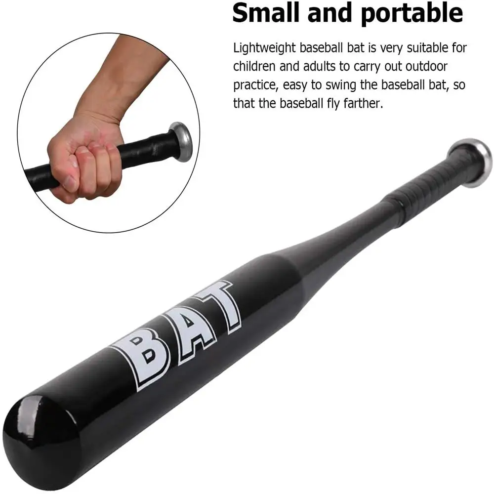 20 inch High Strenght Training Softball Baseball Bat Stick Aluminum Baseball Bat Bar Home Defense Self-Defense