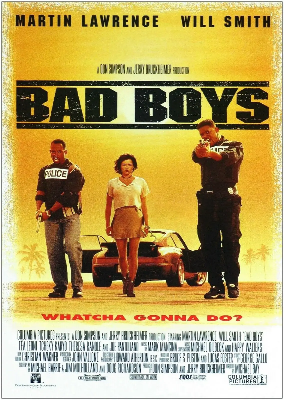 Bad Boys Classic Movie, Art Picture Print Silk Poster, Home Wall Decor