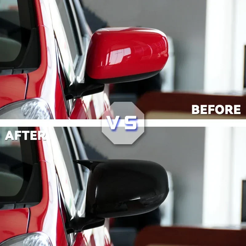 Rearview Mirror Housing Side Mirror Cover Fit For Honda FIT JAZZ GE6 GE8 2009 2010 2011 2012 2013 Car Modified Accessories view 2