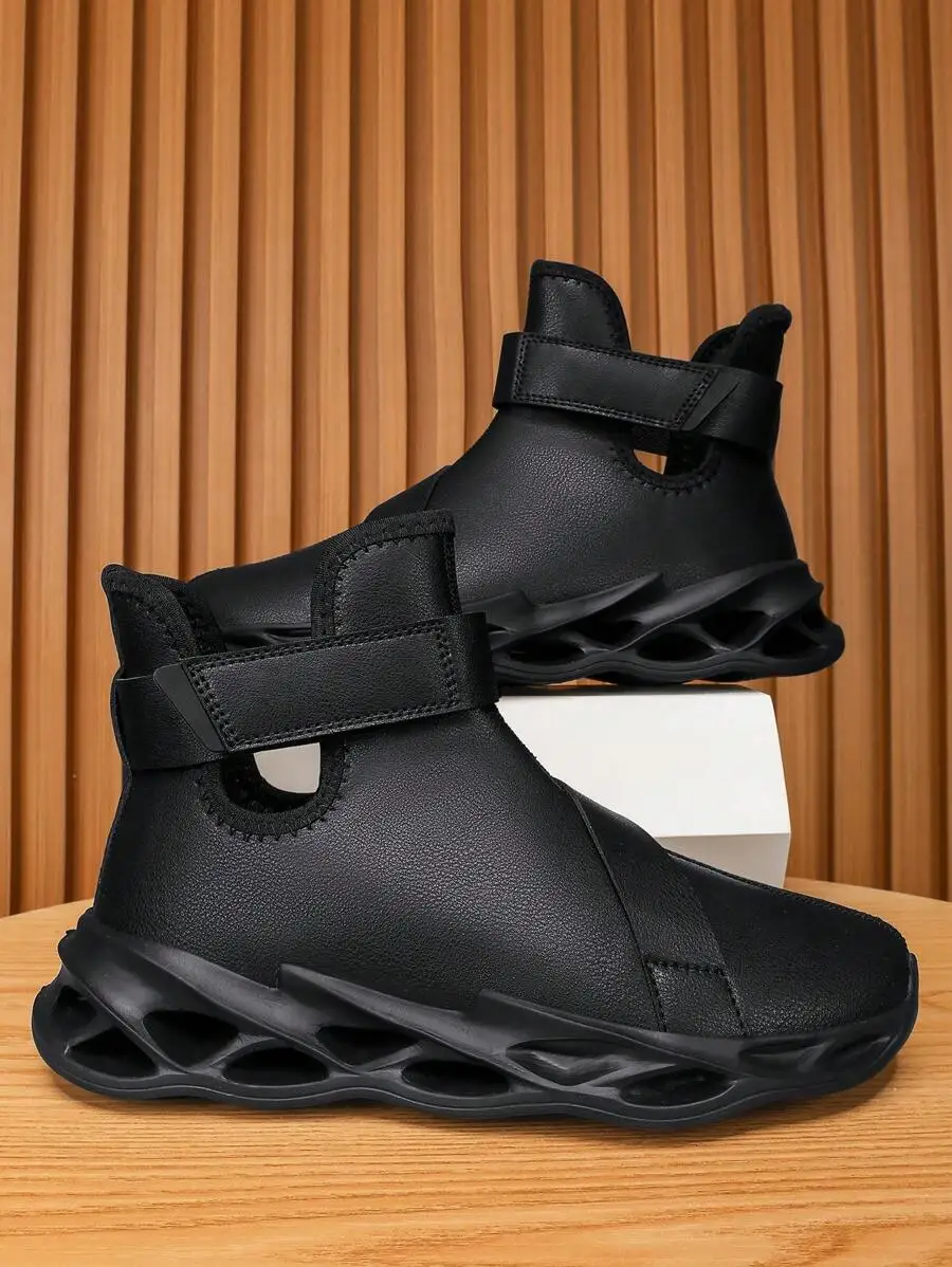 

Versatile All-Season Men's Leather Casual Sports Shoes, lightweight breathable design for daily life and casual activities.