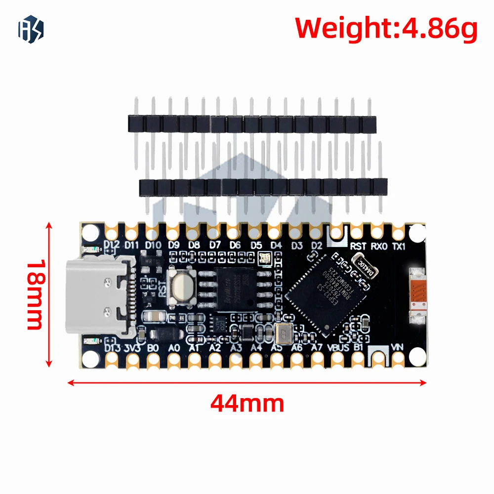 16MB  2.4GHz WIFI ESP32-S3 Nano Development Board  Low-Power Bluetooth Dual-Mode for Arduino Nano Compatible