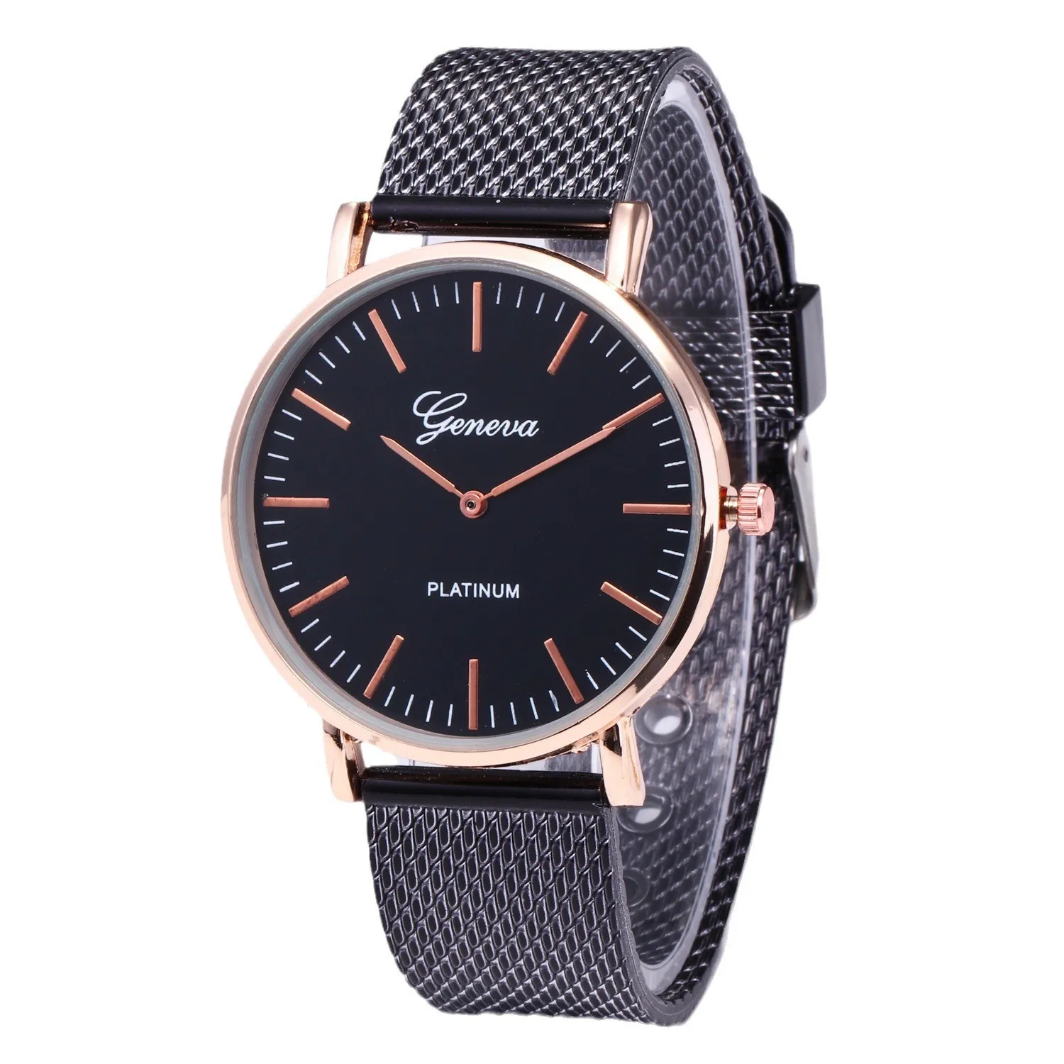 Fashion casual high quality ladies environmental watchband ultra thin simple quartz watch Student women\'s clothing clock retro