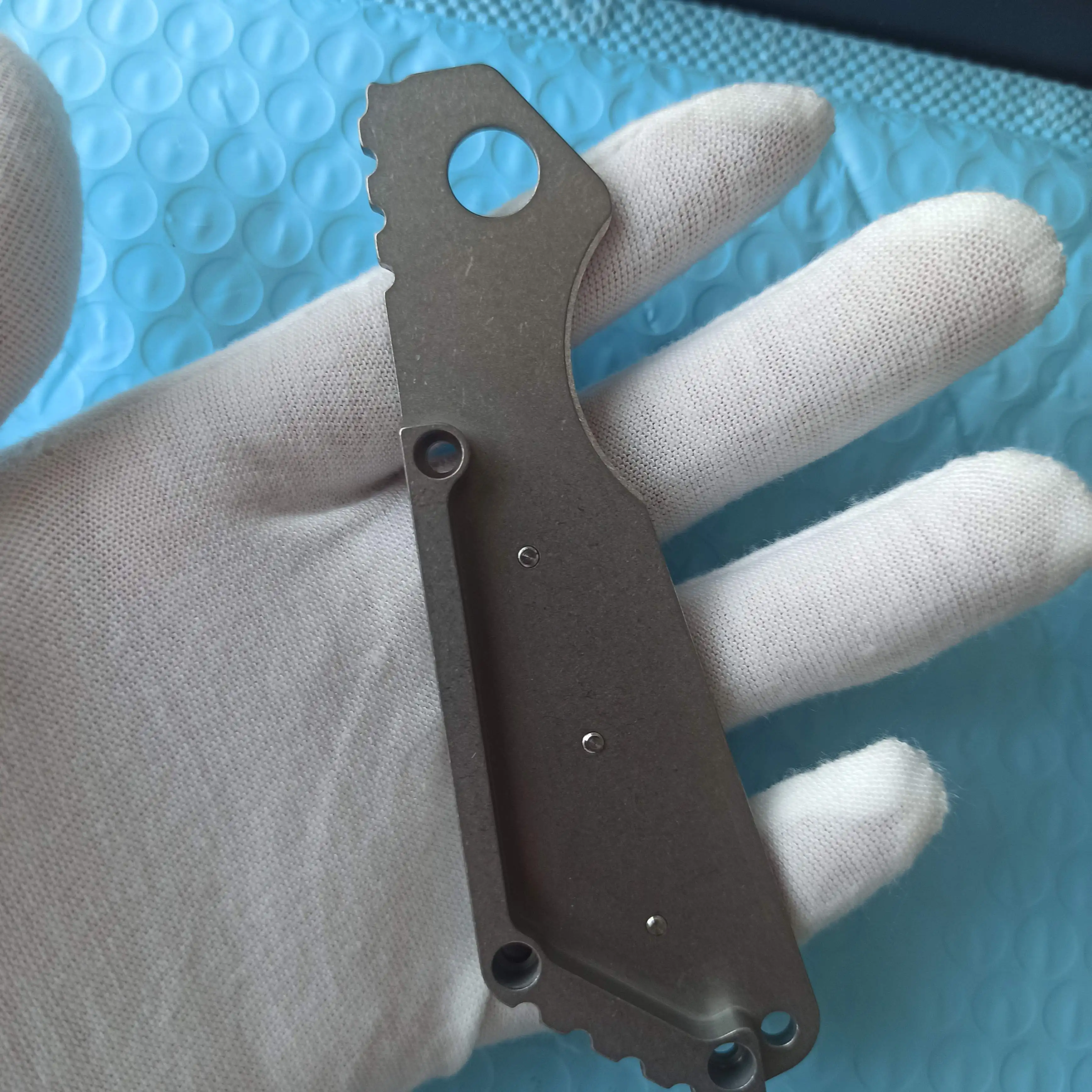 

1 шт., весы с ручкой из титанового сплава на заказ для ножей Strider SNG в старой версии