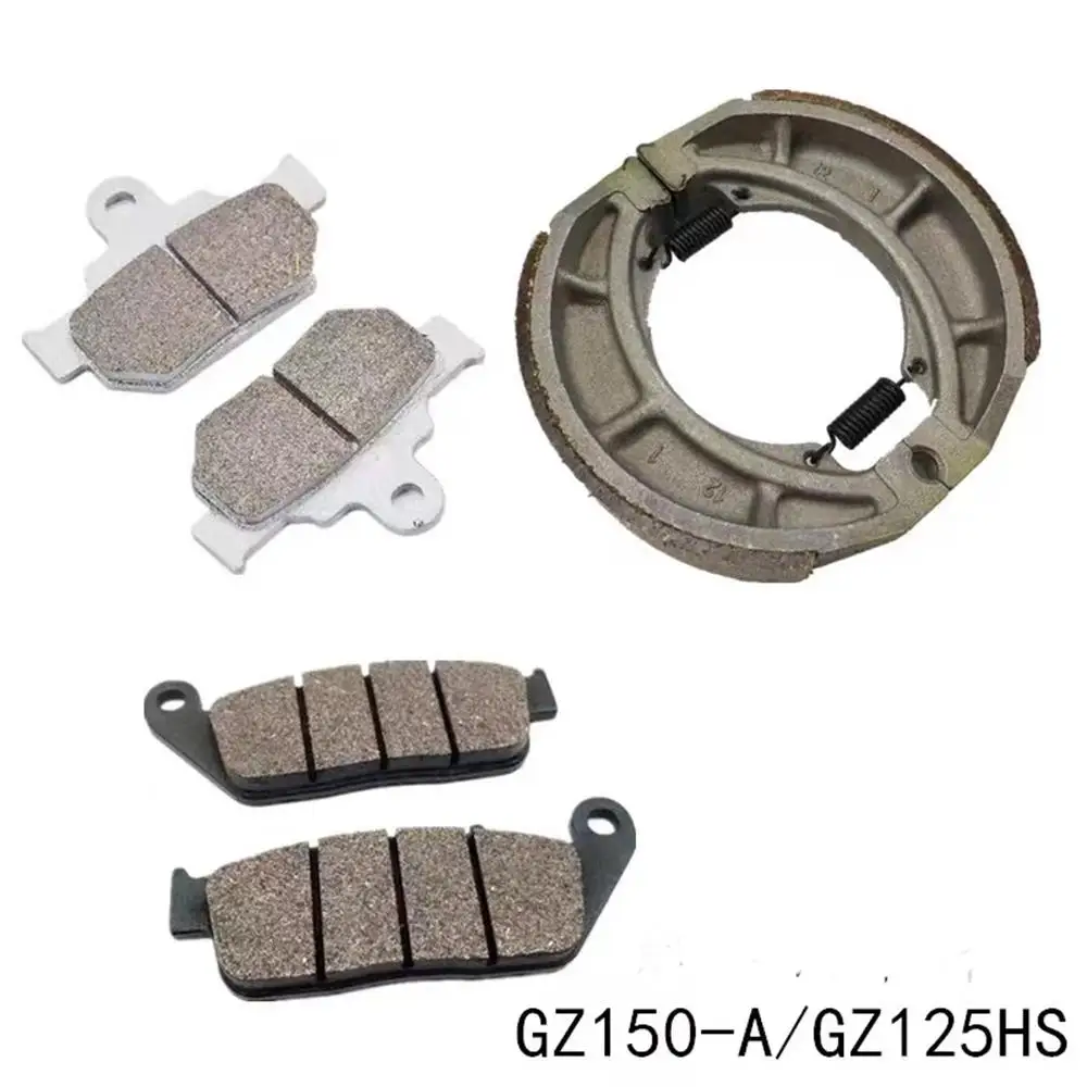 Motorcycle Front Rear Brake Pads rear brake Shoe For Suzuki GZ150-A GZ125HS Marauder GZ150-A GZ125 GZ125HS GZ150