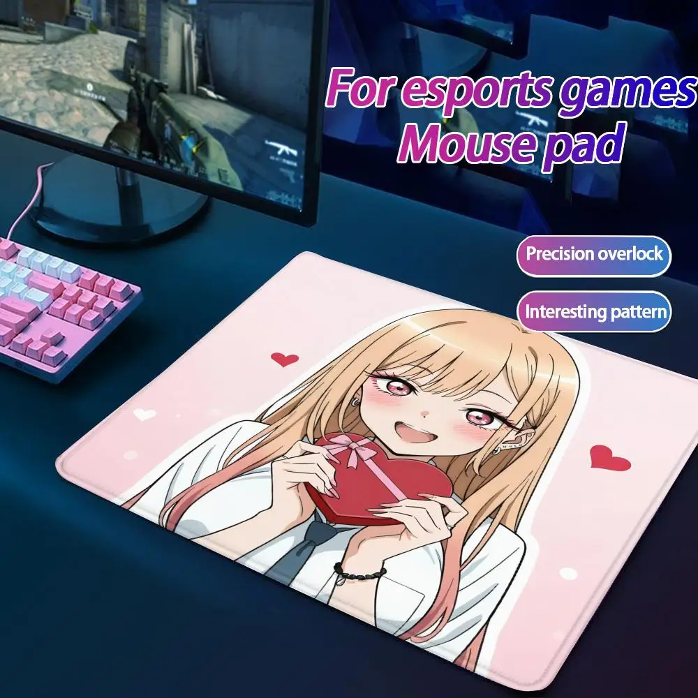 

My Dress Up Darling Mouse Pad Small Desk Pad Desktop Computer Keyboard Wireless Mouse Boy Gift For Play Games Coasters