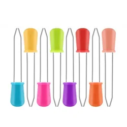 5PCS 5ml Small Silicone Plastic Pipette Dropper Feeding Medicine Liquid Eye Ear Pipette Dropper Lab Experiment Toys Gift