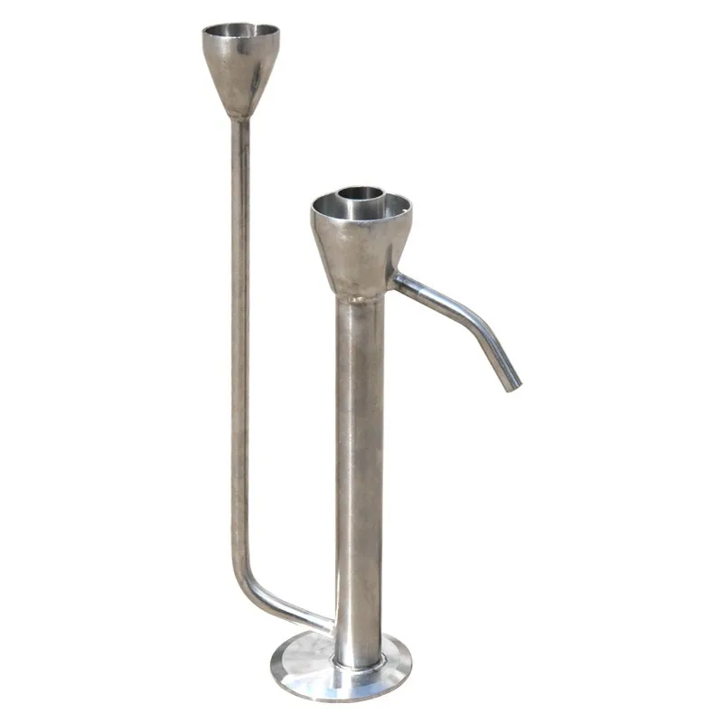 

Stainless dispenser distiller alcohol placement