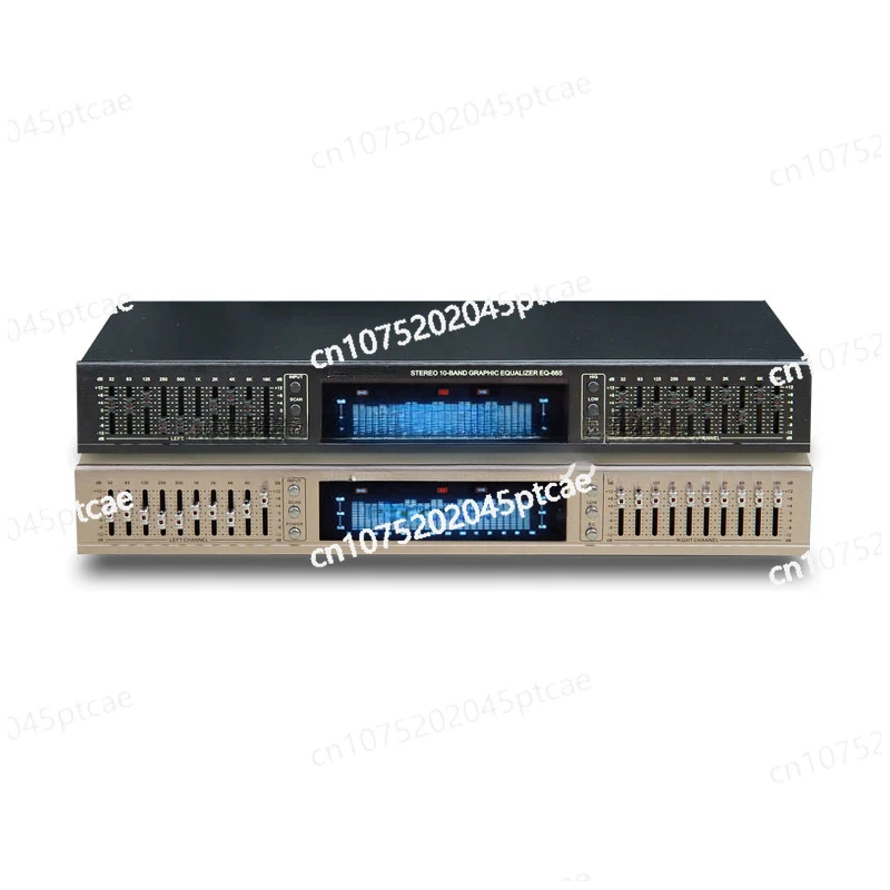 Dual 10 Band Stereo with Built-in Bluetooth 220V EQ665 High Fidelity Home Equalizer