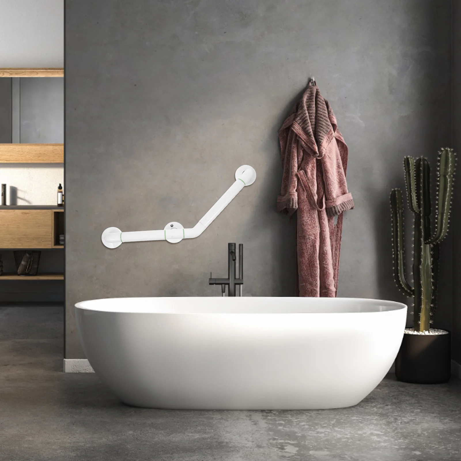 

Safety Handrail Stainless Steel Non-Slip Grab Bar For Elderly Disabled Bathroom Shower Toilet Use Thickened Anti-Slip