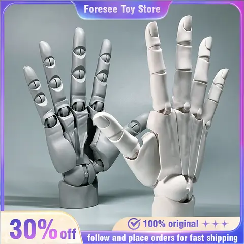 Maniquí de boceto de 20cm, modelo de mano, modelos de artistas humanos, decoración del hogar, muñeca articulada Flexible 1:1, extremidades móviles altas, juguetes, regalos