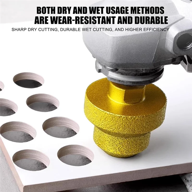 

BYBS-Diamond Cone Tile Bit Multilayered Cone Reamer For Metal, Wood, Concrete, Tile, Marble M14