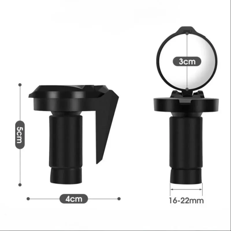 1/2pcs Bicycle Rearview Mirror Handlebar Anti-Glare Views Convex Cycling Mirrors for MTB Road Bike Handlebar Drop Bar Mount