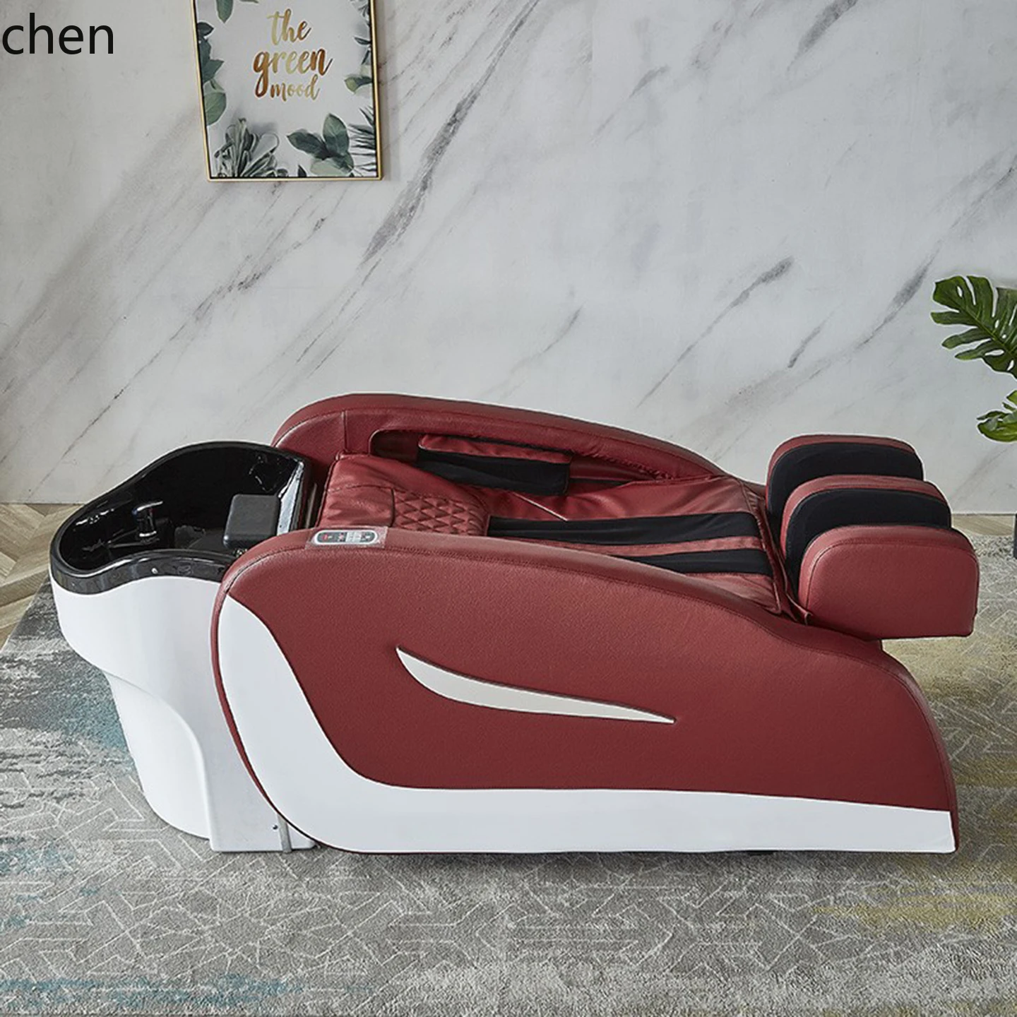 

HXL Intelligent Water Circulation Automatic Massage Integrated Shampoo Bed for Hair Salon Water Treatment
