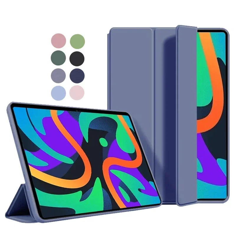 For Lenovo Xiaoxin Pad 2024 Case TB331FC Folding Stand Magnetic Soft TPU Back for Lenovo Tab M11 11 inch TB330FU Case Tablet Pen