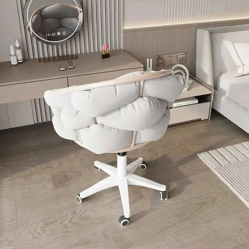 

Chair Relaxing Office Study Salon Playseat Garden Ergonomic Office Chair Lazy Makeup Luxury Silla Oficina Trendy Furniture