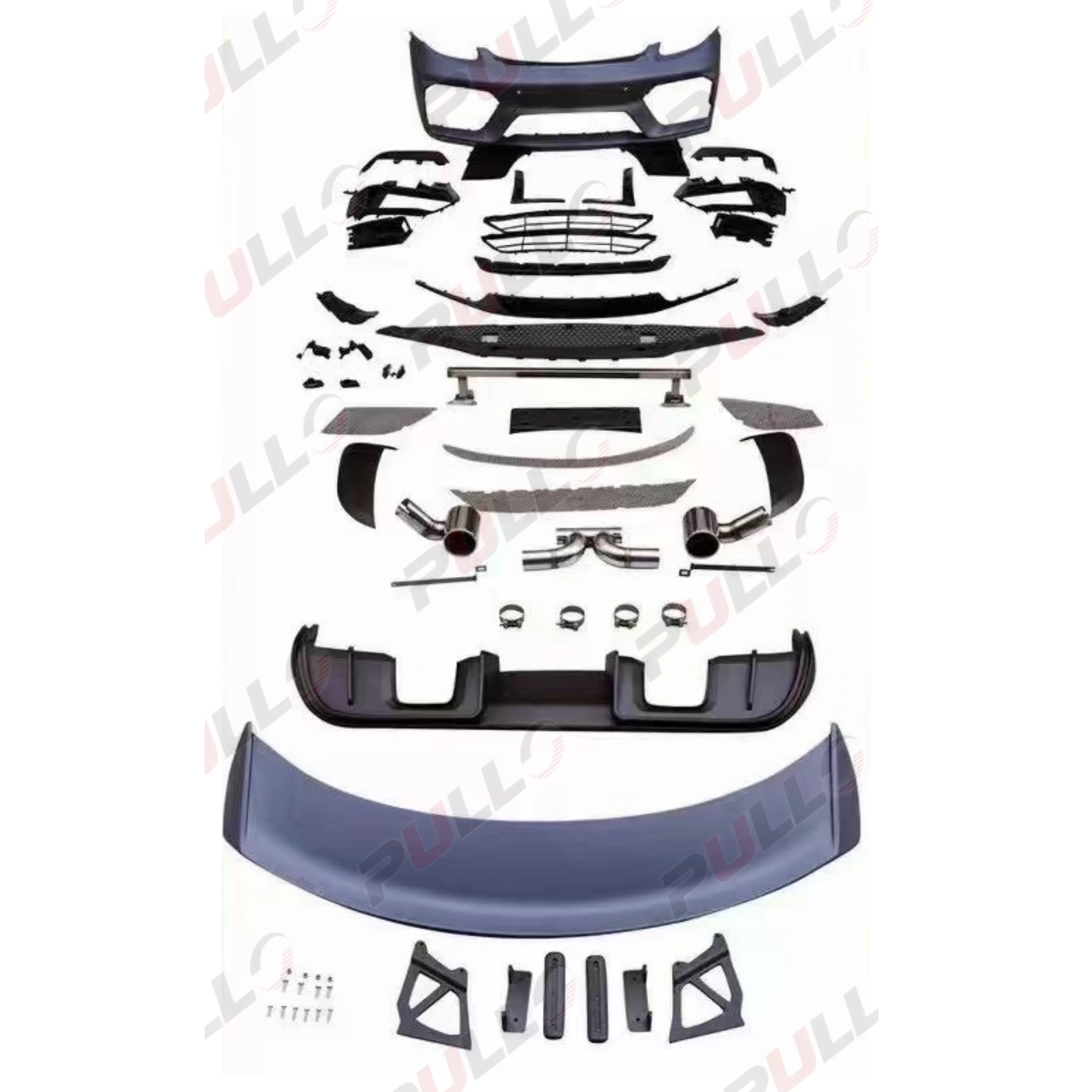 

Car Bumper Body Kit for Porsche 2017 2023 982 718 Cayman Boxster Upgrade to GT4 Style