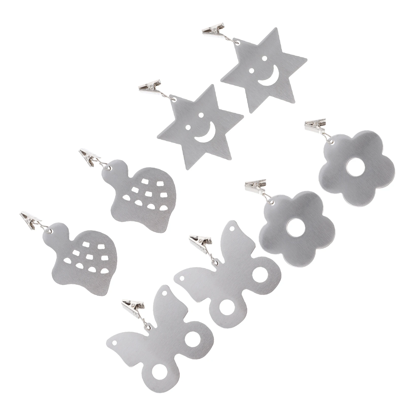 

8pcs Tablecloth Clips Sunflower Design Fixing Clamps For Outdoor Indoor Use Table Cloth Clamp Pendant Decor Kitchen Bar