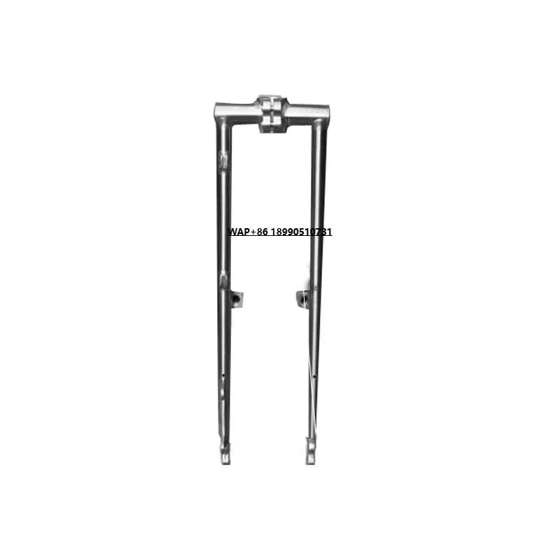 

XACD Made Titanium Bicycle Front Fork Ti Bike Fork with Post Mount Factory Direct Supply Titanium Bicycle Fork