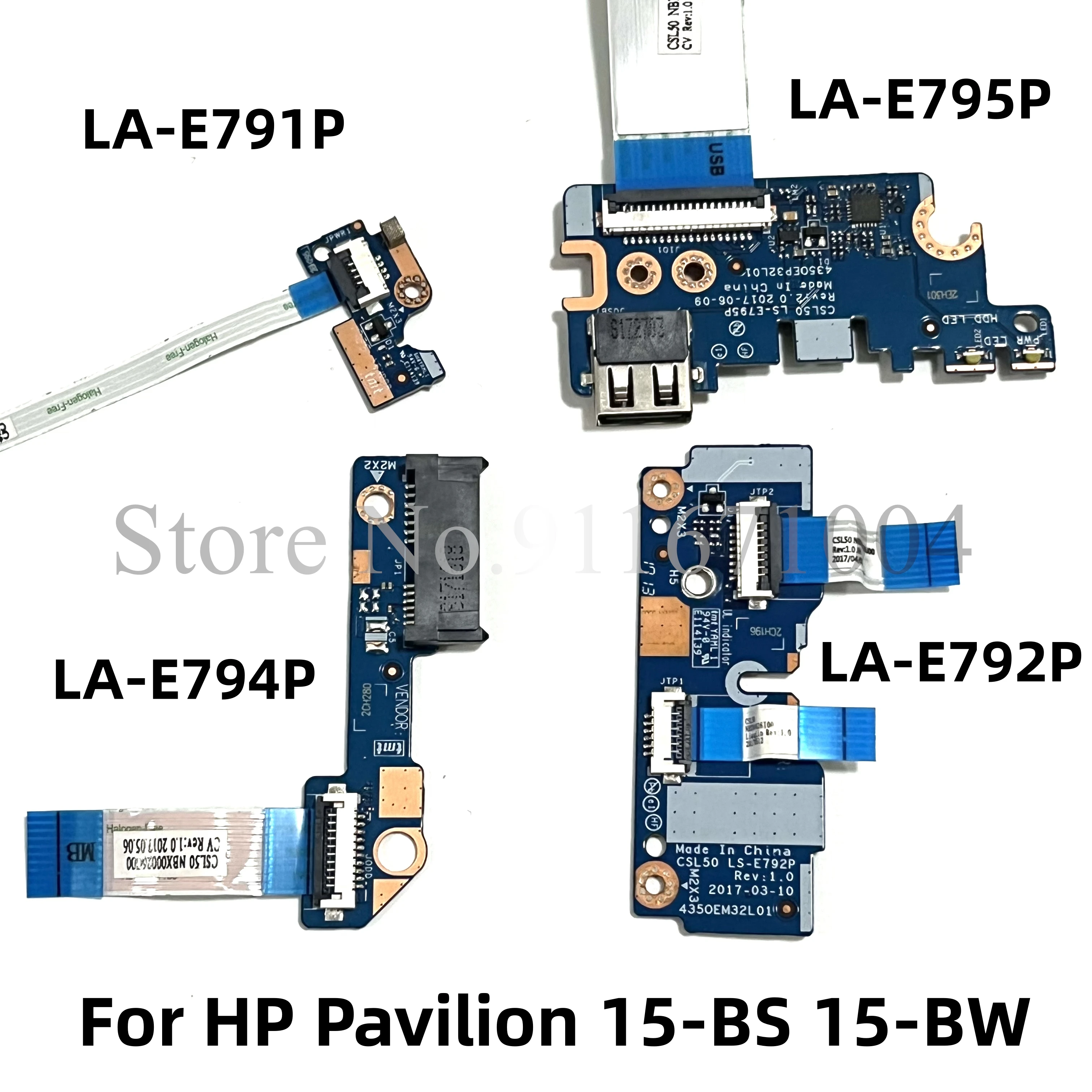 CSL50 LS-E794P LS-E791P LS-E792P LS-E795P NBX00026G00 For HP Pavilion 15-BS 15-BW Laptop ODD HDD Touchpad Connector Board Cable