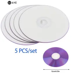 5Pcs Plastic Blue 12cm Wholesale 5 Discs Grade A X8 8.5 GB Blank Fruit Printed DVD+R DL Disc D9 Burning Disc Record CD Tools