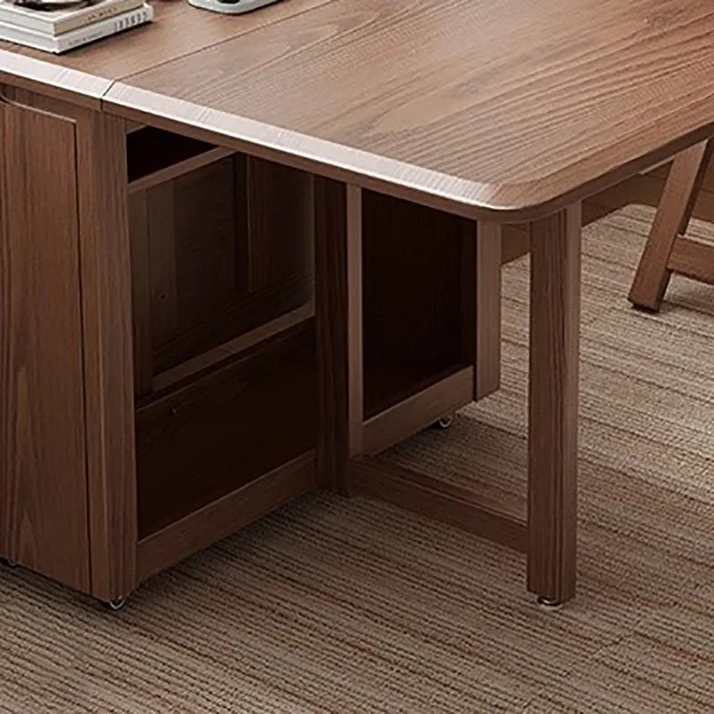 Rustic Dark Dining Tables Folding Nordic Modern Wooden Dining Tables Design Vintage Table A Manger Pliante Furnitures