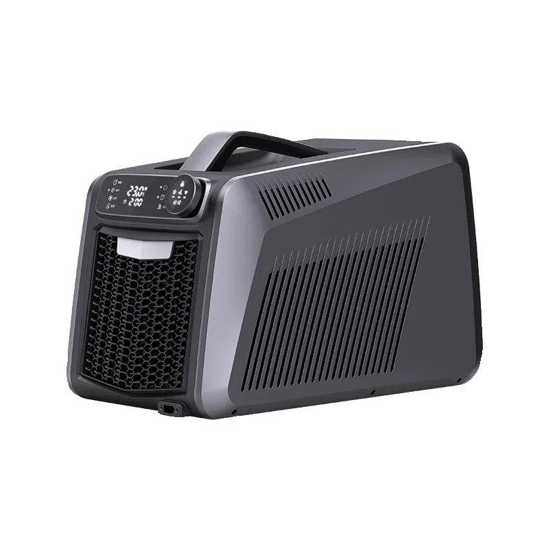 Portable Outdoor Air Conditioner with Carry Handle Digital Display Camping Cooling Unit Tent Vehicle Local Cooling Equipment