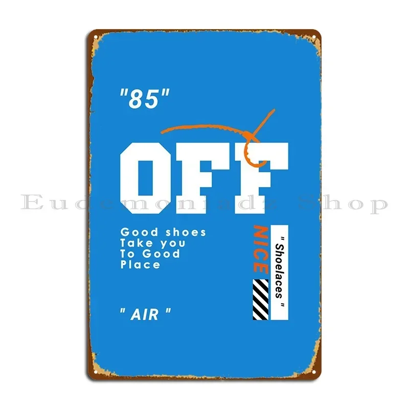 Best Off X Blue Metal Sign PaintingCustom Wall Decor Bar Wall Decor Tin Sign Poster