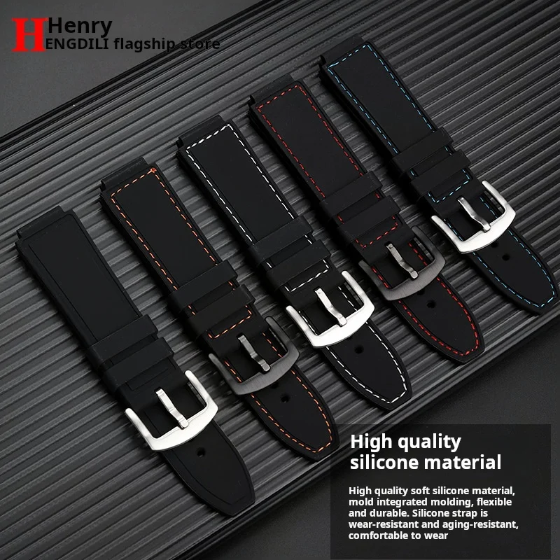 Silicone watch strap For Casio AE1200WH 1300 1000 A159 A158 A168 F91 W-219 Men\'s Rubber Wristband Bracelet watch band Accessorie