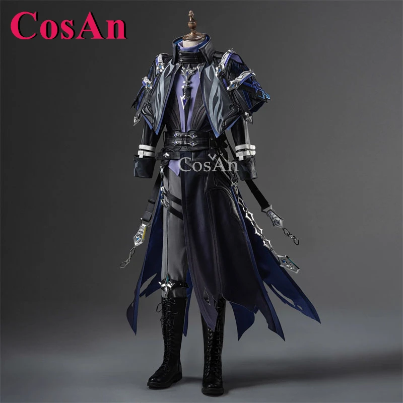 

CosAn Genshin Impact Kyryll Chudomirovich Flins костюмы для косплея модная красивая боевая форма одежда для ролевых игр на Хэллоуин