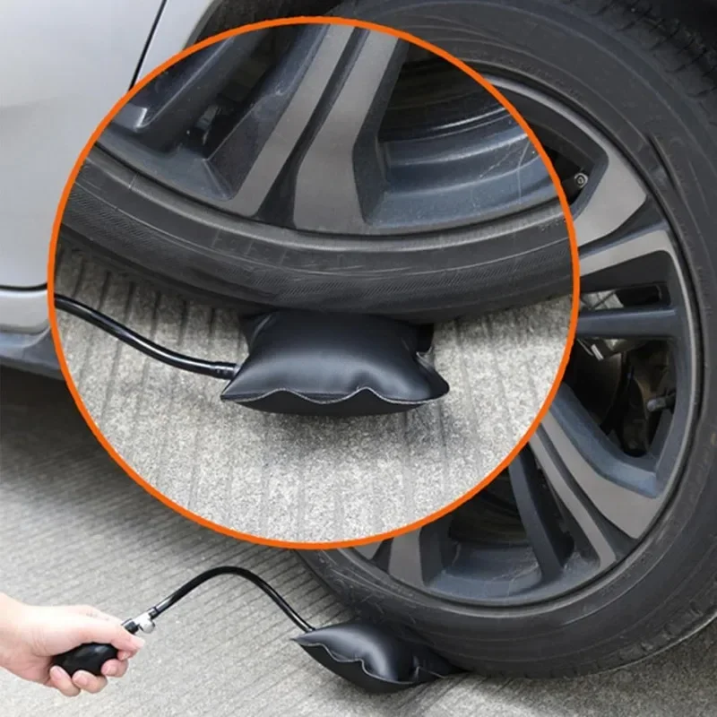 Practical Black Air Pump Bag Car Door Window Installation Positioning Bag Inflatable Lift Pad Airbags Multipurpose Repair Tool