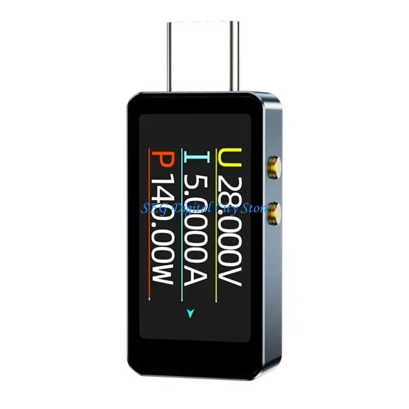 U75B USB Type C Current Voltages Capacity Tester for Phone Computer Power Detection