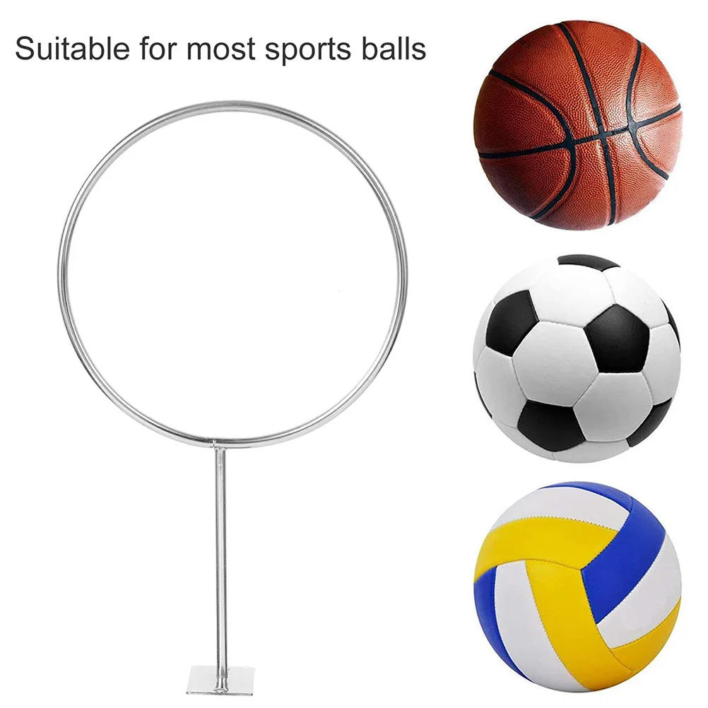 

2Pcs Basketball Holder Wall Mount Heavy Duty Iron Sports Balls Stand for Football Rugby Display Shelf Home Gym Organization