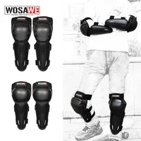 Juego de Rodilleras y Coderas para Niños WOSAWE, para Niños, Jóvenes, ATV, Motocicleta, Motocross