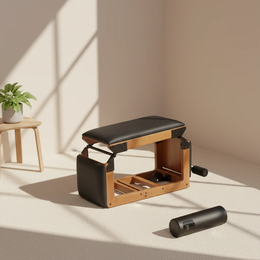 Home Gym Luxury Design - 高級住宅・ホテル向けジム設備 ピラティス器具 木製腹部ボード フリーウェイト エレガントなデザインでワークアウトに最適